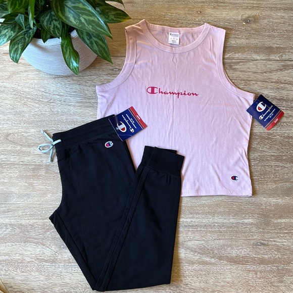 Champion Atheleticwear 2 Pcs Pajama Set Sleepwear - Picture 2 of 11